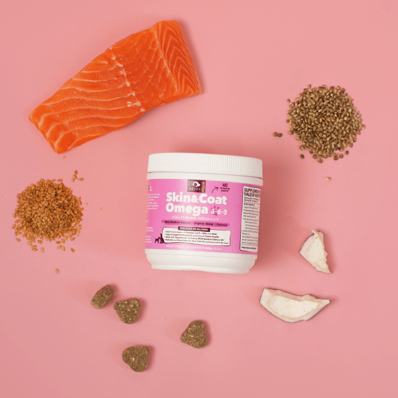 Healthy Glow & Anxiety | Omega Salmon Treats - Pet Organic Hemp Oil